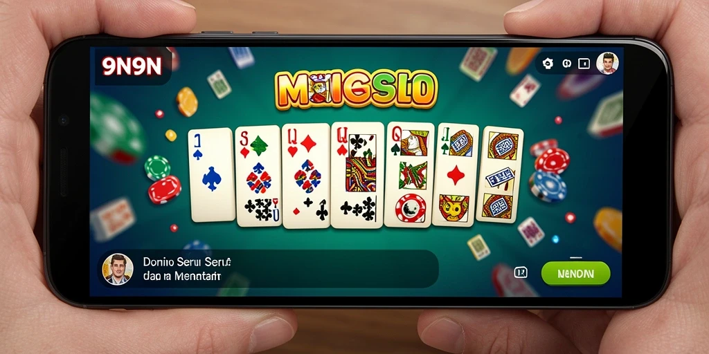 Tampilan menarik dari gameplay 9N9N yang penuh aksi.