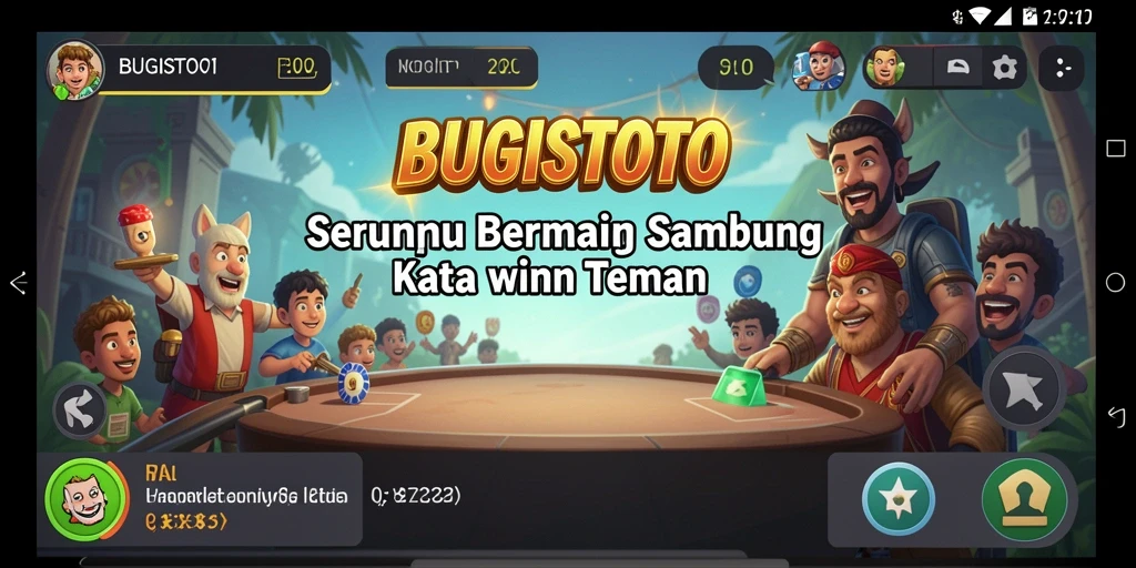 Tangkapan layar gameplay <strong>BUGISTOTO</strong> yang penuh warna dan interaktif.