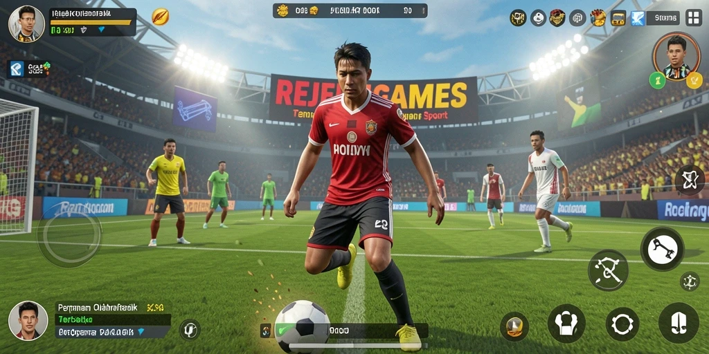 Tangkapan layar gameplay <strong>REJEKIGAMES</strong> yang menarik dan dinamis.