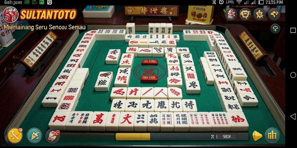 Gameplay seru dan menantang di SULTANTOTO Mahjong.