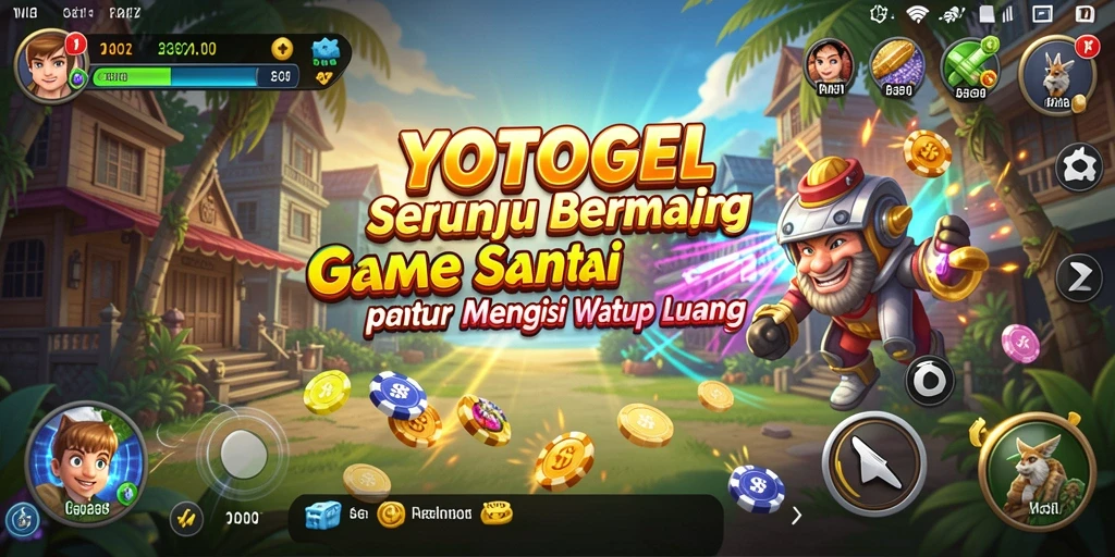 Tampilan gameplay YOTOGEL yang seru dan menarik.